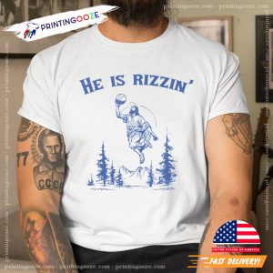 He Is Rizzin Vintage Graphic T Shirt 2