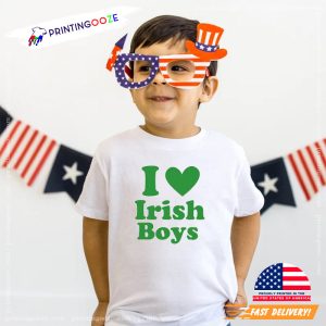 I love Irish Boys St Patricks Day Shirt 3