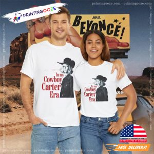 In my Cowboy Carter Era Act ii Beyonce T shirt