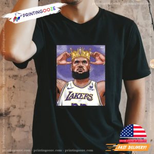 King lebron james basketball NBA 40000pts Graphic T Shirt 2