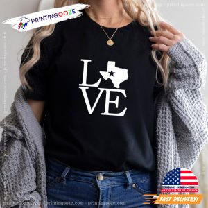 Love state of texas t shirts 2