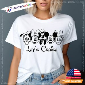 Mickeyy and Friends Let's Cruise, Family Vacation Shirt 2