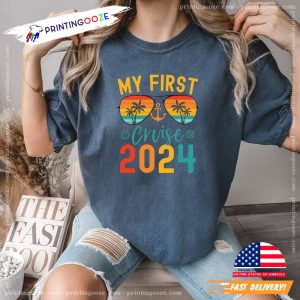 My First Cruise 2024 Family Matching Comfort Colors Shirt 2