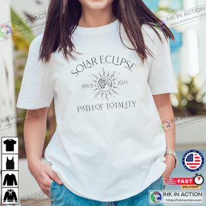 Path of Totality solar eclipse april 8 2024 Trending T shirt