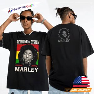 Resisting The System Bob Marley Tee