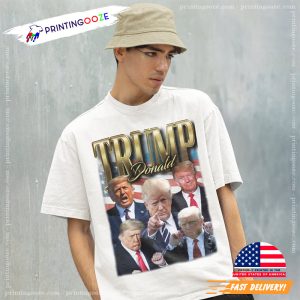 Retro Donald Trump funny political t shirts