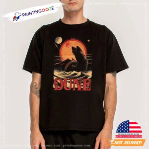Retro Dune Sandworm, dune 2024 Shirt 2