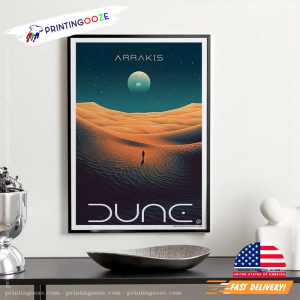 Sand Dune World Planet Poster 2