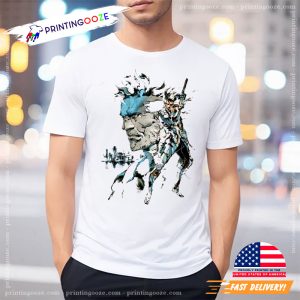 Snake & Raiden Sons Of Liberty, mgs collection Shirt 3