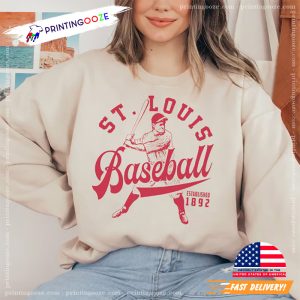 St. Louis Baseball Est 1892 Vintage 90s Shirt 2