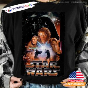 Star Wars Revenge Of The Sith Movie Graphic T Shirt 2