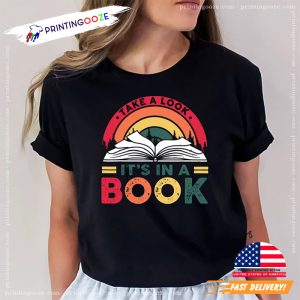 Take A Look It's In A Book international book day T shirt 2