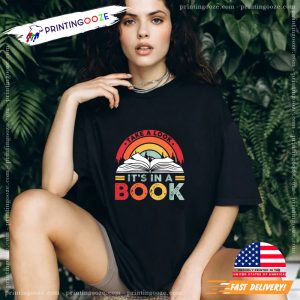 Take a Look it's in a Book Unisex T shirt 2