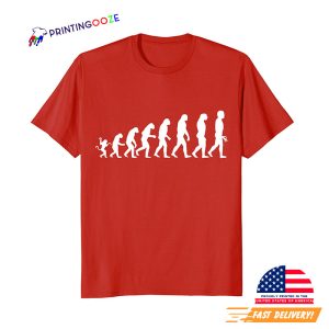 The Finger Circle Game Evolution Prank april fool's day T shirt