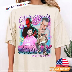 Vintage Chris Brown Homage 90s Graphic Tee 3jpg