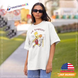 Vintage Style Air Simpson T shirt 2
