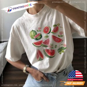 Watermelon Fruit Graphic Palestine Protest Shirt 3