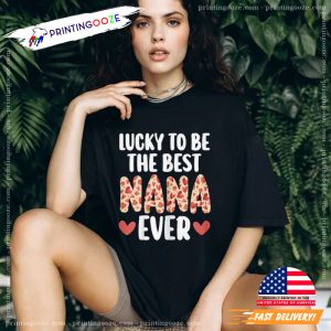 Womens in nana we trust grandmother T Shirt