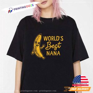 World Best Nana grandma tee shirts 2