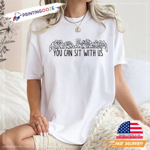 You Can Sit With Us Comfort Colors T Shirt, Christian jesus merch 3