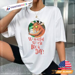 best gifts for book lovers, Wonderful World Book Day T shirt 2