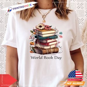 best gifts for book lovers, World Book Day T shirt 3