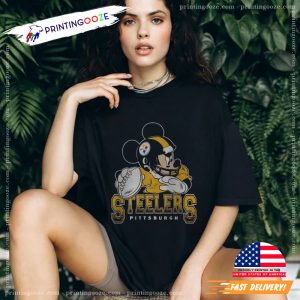 brown pittsburgh steelers Mickey Vintage T Shirt