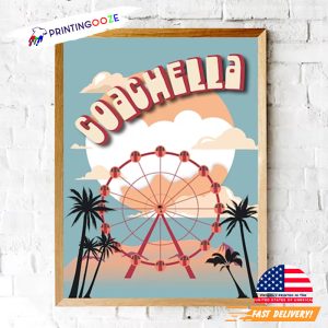 coachella music festival , Coachella 2024 Poster 2