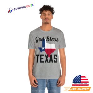 god bless texas State USA Cowboy Shirt