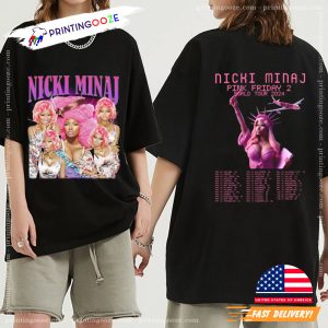 nicki minaj concert tour 2 Side Shirt