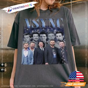 nsync 90's Music Band Comfort Colors Shirt 3