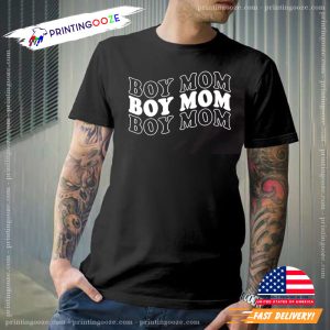 vBoy Mama Comfort Colors Shirt, gifts for mom to be 2