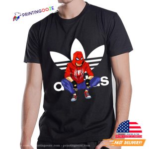 Adidas Spider Man 2 Movie T Shirt 2