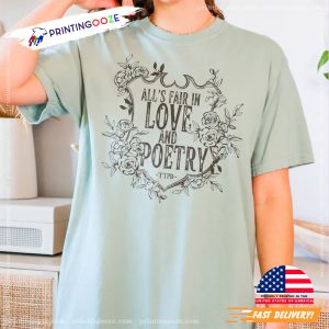 All's Fair In Love And Poetry New Album TTPD Comfort Colors Shirt