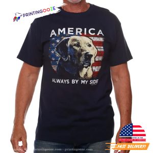 America Alwyas By My Side usa flag shirt 3