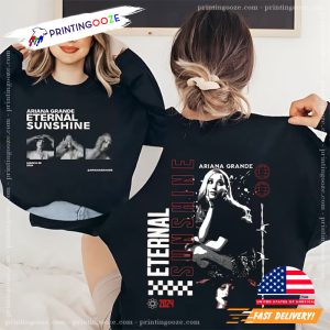 Ariana Grande New Album Eternal Sunshine Graphic 2 Sided T shirt