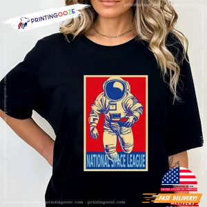 Astronaut Football Player National space shirt 2