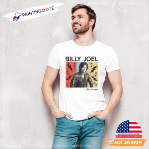 Billy Joel The Piano Man Retro 90s Graphic Tee 3