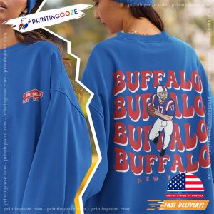 Buffalo Football New York 2 Sided T shirt 2