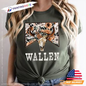 Bullhead Country Music Wallen Vintage Style T Shirt 4