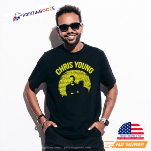 Chris Young Love Saturday Nights Lyric T shirt