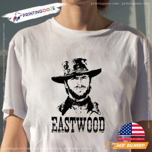 Clint Eastwood Graphic Artwork T shirt 1