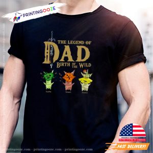 Custom Dad The Legend Of Dad T Shirt 2