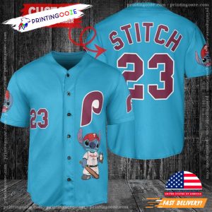 Custom Philadelphia Phillies MLB Stitch Baseball Jersey 3