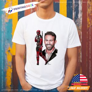 Deadpool Ryan Reynolds Graphic Fanart T shirt 2