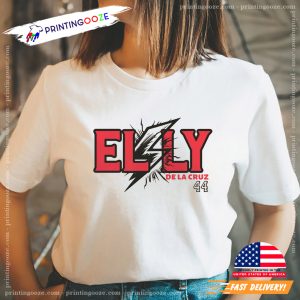 Elly De La Cruz 44 Reds Star Fan T shirt