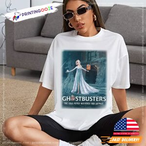 Ghostbusters Frozen Elsa Funny Ghostbusters Movie 2024 Comfort Colors T shirt 2