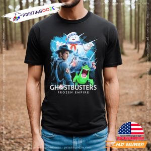 Ghostbusters Frozen Empire New Movie Poster T shirt 2