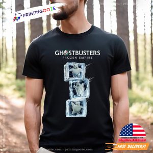 Ghostbusters Frozen Empire Stay Puft Marshmallow T shirt