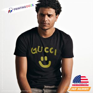 Gucci Smile Face Funny T shirt 1
